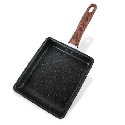 China Viable Square Pan Non-Stick Japanese Tamagoyaki Pan for sale