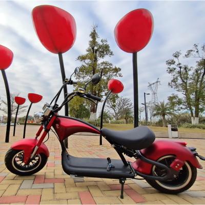 China EUR Unisex Holland Warehouse M1 P In Store Citycoco Red Electric 2000w Scooter With Seat 20Ah Lithium Battery for sale