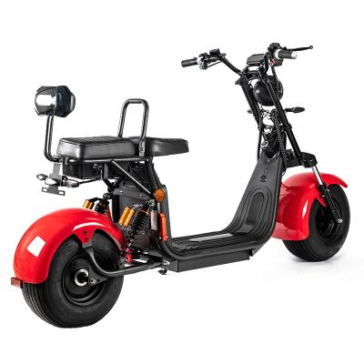 China 2022 unisex popular cheap high speed electric scooter disc brake 60V20AH 1000w 1500w 2000w electric motorcycle for sale