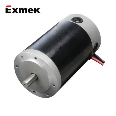 China High RPM 3100-3600Rpm 100mm Low Voltage Waterproof DC Brush Servo Motor for sale