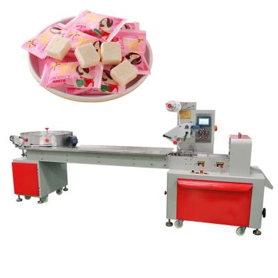 China Automatic Horizontal Packaging Food Hard Candy Pillow Packing Machine for sale