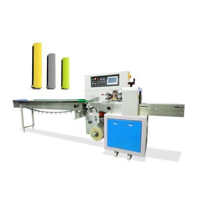 China Broom Head Factory Horizontal Food Package Pillow Automatic Flow Packing Machine for sale