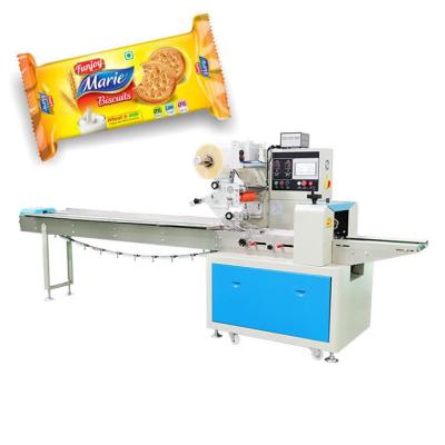 China Food Best Price Automatic Flow Packing Machine For Biscuits / Biscuits / Cake for sale