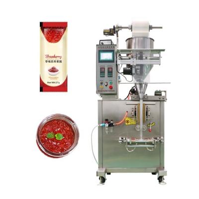 China Automatic Food Jam Packaging Machine Sachet 10g Strawberry Jam Packaging Machine Fast Speed ​​Jam Packing Machine for sale