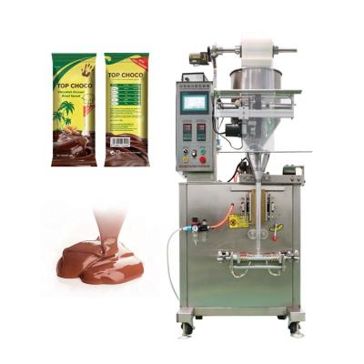 China High Viscosity Chili Sauce Paste Pouch Packaging Machine Food Chocolate Cream Sachet Water Packaging Machine for sale