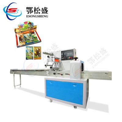 China Food Cards Automatic Packing Machine For Ultraman Card Cartoon Anime Card for sale