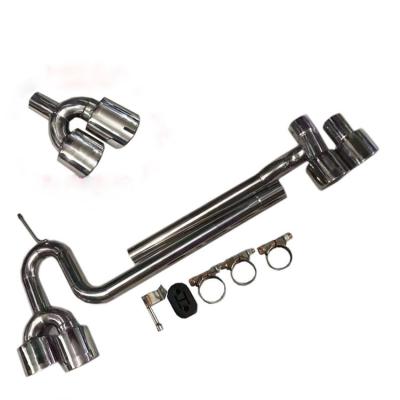 China Durable Cadillac CT6 Stainless Steel Cars Double Exhaust Straight Pipe Kit for sale