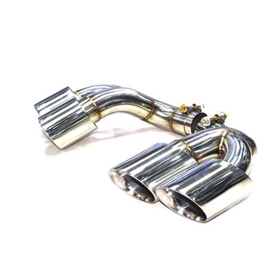 China BMW X6 X5 F15 Black F-16 Car Exhaust Pipe Tail Throat Stainless Steel Favorable Price for sale