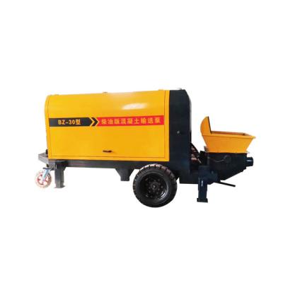 China Construction engineering concrete pump machine and pump factory price concrete pump diesel concrete mixer combination for sale