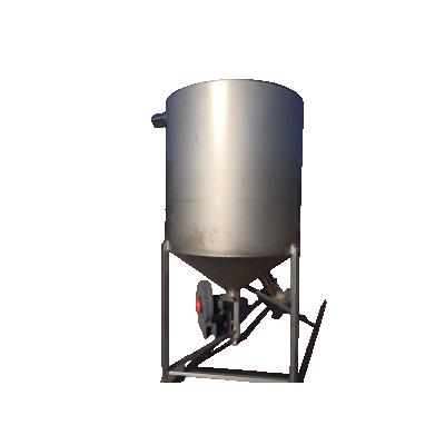 China Bulk Industrial Cereal Pellet Storage Tank Vertical Stainless Steel Storage Tanks for sale