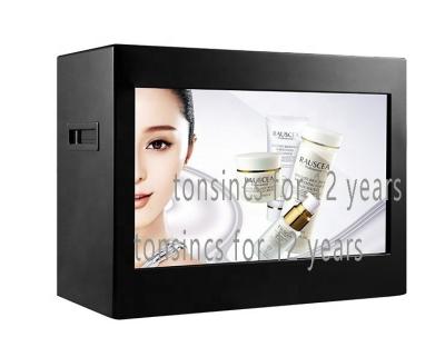 China Transparent LCD Display For Bank Market Hospital 261*156MM for sale