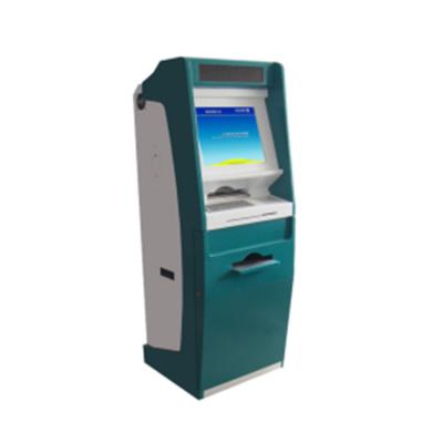 China Coated Cold Steel Material Customized Functional Identity Recognition Payment Terminal Self Service Ticket Touch Screen Kiosk for sale