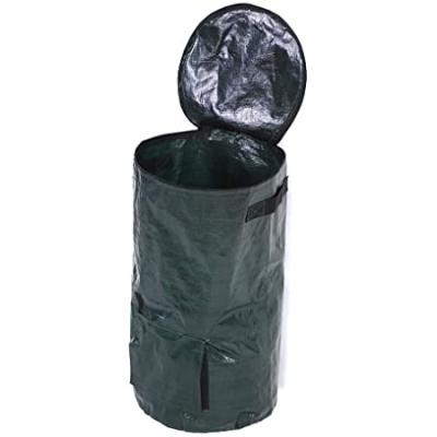 China Eco-Friendly Collapsible Yard Eco Friendly F2 Compost Sack PE Compost Bag PE Growers Home Organic Waste Environmental Friendly Bags for sale