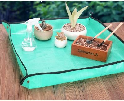 China F-3 Succulent Potting Floor Waterproof Potting Park Indoor Garden Water Resistant and Leak-Proofoutdoor Foldable PE Planting Mat for sale