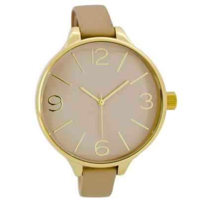 China Auto date design your own wristwatch, watches with crown logo, wide strap wristwatch for sale