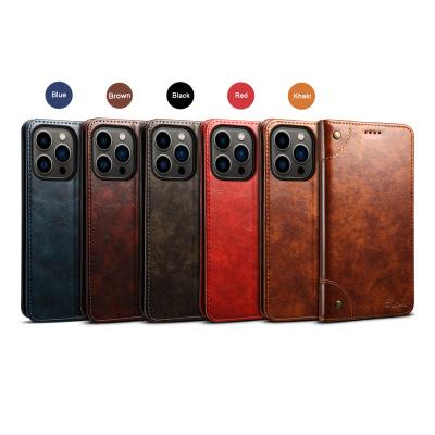 China 100% Eco-friendly Phone Case SUTEI Bank Card Phone Case For iPhone13 Pro Max Flip Phone Case For 6/7/8/X/11 Mini Card Bag Wallet Case iPhone 12 for sale