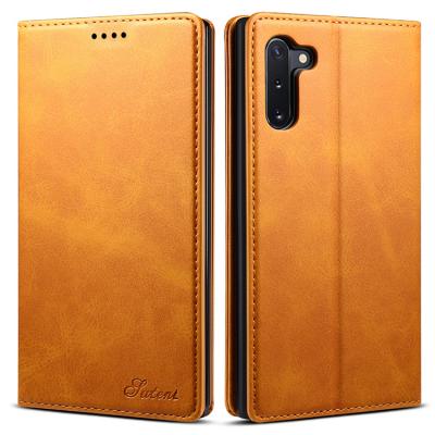 China Wholesale High Quality Eco-friendly Suteni Flip Case Cover Sublimation Phone Case5G Wallet For Samsung Galaxy Note 10 10Plus Case for sale