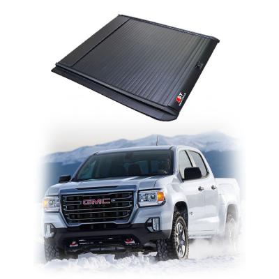 China Manufacturer Wholesale Waterproof GMC Sierra Canyon 1500 Roll Up Pickup Truck Bed Tonneau Cover For GMC Sierra Canyon 1500 for sale