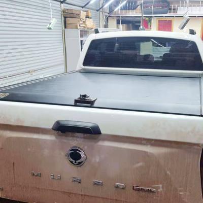 China Waterproof Aluminum Materials Tonneau Cover Materials Roll-Up Flap Truck Bed Pick-Up Cover For Ssangyong Musso/Musso Grand for sale