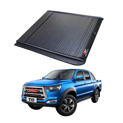 China Wholesale Waterproof Pickup Truck Bed Cover Aluminum Alloy Roll Manual Waterproof Cover For JAC T8 2022 for sale