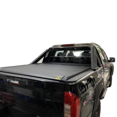 China Hot Selling Waterproof Aluminum Tonneau Cover Roller Flap Waterproof Auto Tonneau Cover For Foton Tunland for sale