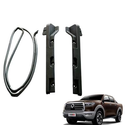 China Scratch Proof Truck Accessories Pick Up Plastic ABS Tailgate Door Seal Strip For Great Wall Poer 2021 for sale