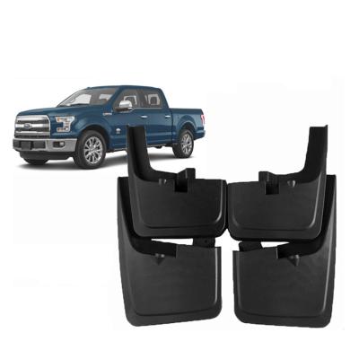 China Wear-resistant and Anti-Corrosion Pickup Car Mud Flaps Splash Guard Accessories High Quality F150 Plastic Universal Mud Flaps For Ford Raptor for sale