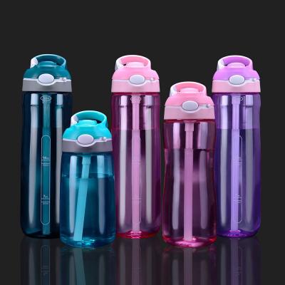 China Minimalist Hunter Reusable Disposal Milk Plastic White Gym Recycled Plastic Single Use Water Bottle for sale