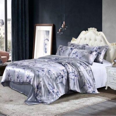 China High Quality Non-Toxic Washing Ink Painting Silk Bedding Set for sale