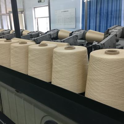 China China Sustainable Natural Silk Yarn: 50N/1 70% High Quality 30%Tussah Wool Spun Silk Blended Yarn for sale