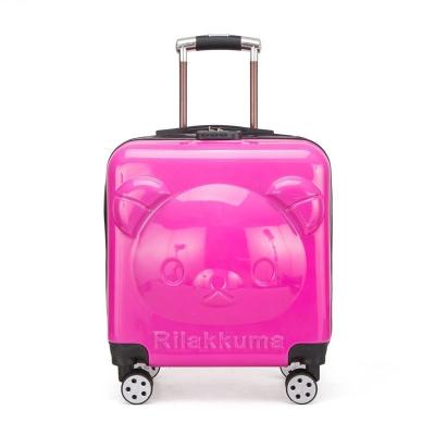 China ABS 2022 New Design Kids Luggage Animal Kids 3D Rolling Toddler Luggage Eva Kids Luggage for sale