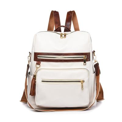 China Other Luxury Backpack Women's Fashion PU Leather Bag Backpack Purse Vegan Manufacturer PU Leather Bag for sale