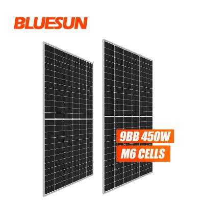 China 455W Perc Half Cell Panel Solar 430W 440W 450W 455W Mono Solar Panel Price Power System Bluesun Trina JA In Stock From USA for sale