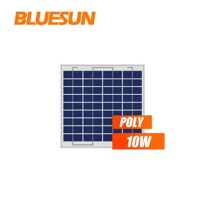 China Poly 10W 12V 24v 24 Volt 10 Watt Solar Panel Price PV Module Manufacturer 125mmx125mm for sale