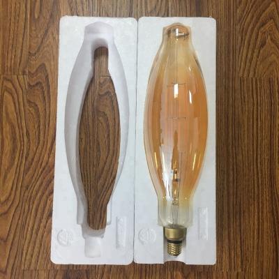 China Vintage glass wholesale Edison 3.5k/BT125 filament bulb E27 220V 4W/6W/8W large size decorative tungsten edison lamp for sale