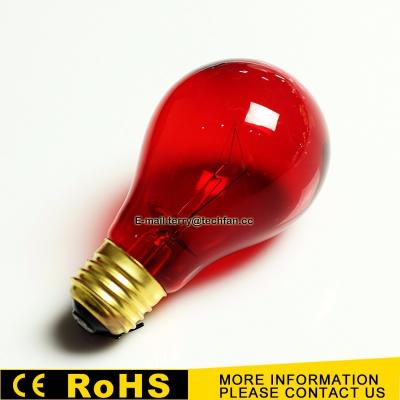 China 100W 150W Reptile Bulb A21 E26 E27 Daylight Bulb Tungsten Night Lamp Viable Red Imitation Moonlight 100W 150W for sale