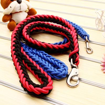 China Newly Braided Quick Release Rope Dog Tow Rope Leash Vest Durable Braided Harness for sale