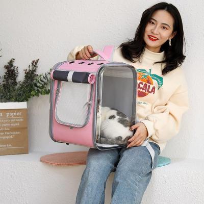 China New 2021 Breathable Space Capsule Pet Bag Cat Outlet Portable Travel Backpack Pet Supplies for sale