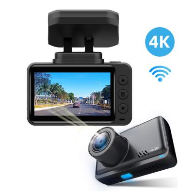 China Waterproof Wide Angle HD 24 Hours Parking Monitoring Car Recorder Camera Car Black Box Dashcam 4k for sale