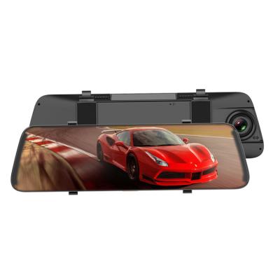 China Waterproof IPS Full Touch Screen Streaming Car Rearview Camera Dual Recording Rearview Mirror With Camera for sale