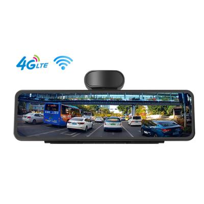 China Factory Price 10.88inch Wifi Dash Camera Night Vision Cloud Services Waterproof Full Page Front And Rear Dash Cam for sale