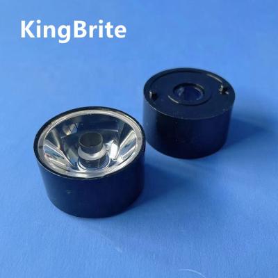 China For Led Light 29mm Lens With Bracket 5/6/10/20/40/10*30/10*45 Degree Round Led Lens For XPE XML Led for sale