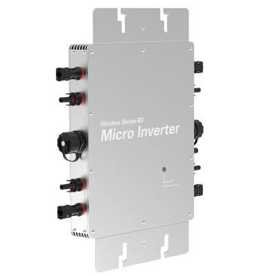 China Kaideng wvc-2800 micro inverter high power for Separate monitoring small size pure sine wave on single or three phase grid 370*300*41.6mm for sale