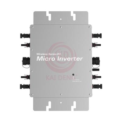 China 1600w Micro Inverter On-grid For AC Solar System 120V/230V 50/60Hz DC 3kw 5kw 370*300*41.6mm for sale