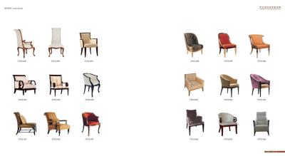 China hotel chair, wooden chair, dining chair, solid wood chair, fabric chair, hotel furniture for sale