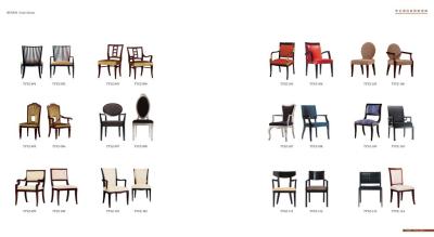 China hotel chair, wooden chair, dining chair, solid wood chair, fabric chair, hotel furniture for sale