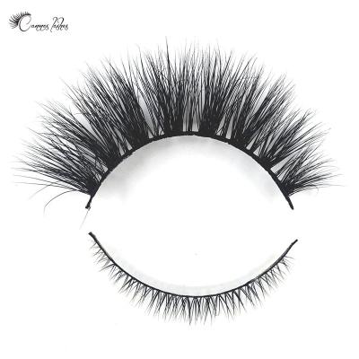 China Fluffy | Raincoat | Hot Sale X002 Comfortable Shandong False Eyelashes Mink Lower Lasehs With Empty Private Label Eyelash Box Factory Supply Chinese for sale