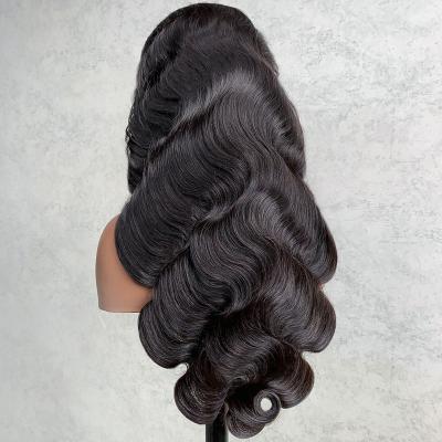 China Wholesale Cuticle Aligned Raw Virgin Hair Indian Hair Lace Wigs Preplucked Body Wave XBL 5x5 HD Lace Closure Wigs From India for sale