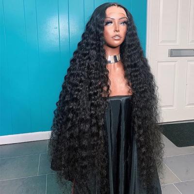 China Factory 13x4 13x6 Hd Mink Lace Frontal Wigs Longest 40 Inches Body Wave XBL Human Hair Brazilian Virgin Transparent Loose Hair Lace Front Wigs for sale