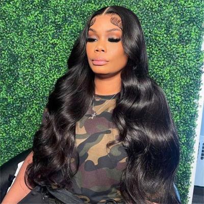 China Body Wave XBL 50% Off Human Hair Wigs Raw HD Lace Up Bleach Transparent Knots Virgin Brazilian Hair Lace Wig With Closure Grade 12a Raw Hair for sale